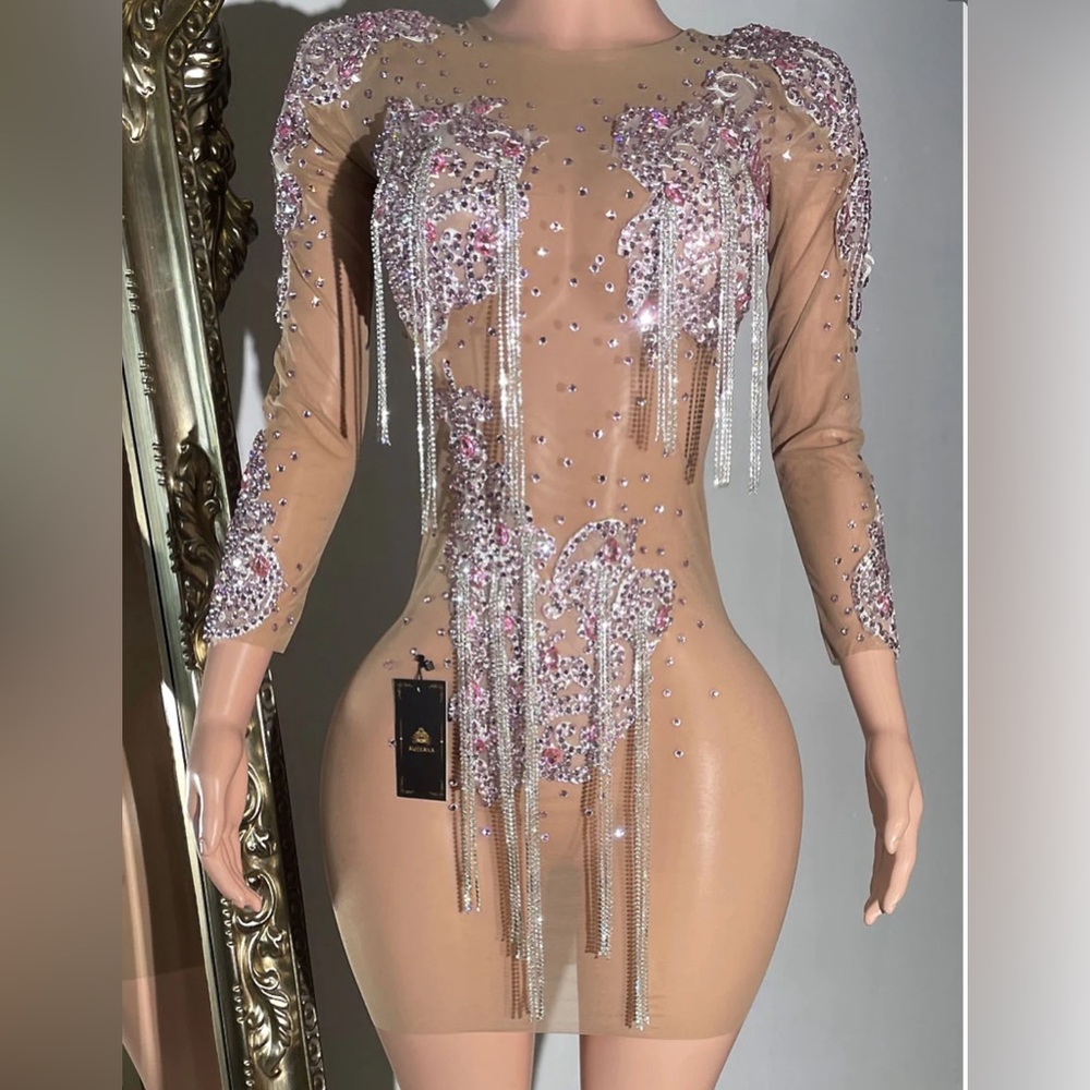 Rhinestone dress